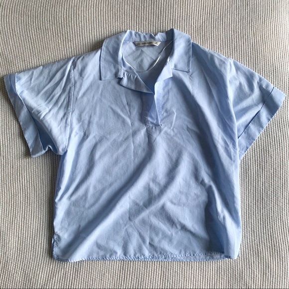 Zara | Tops | Zara Oversized Cropped 